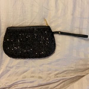 Julep black sequined bag